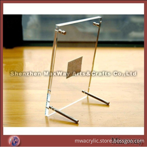 5"*7" Rectangle Slant Perspex Photo/Poster Frame